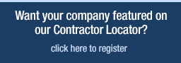 Contractor Locator Registration