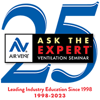 Air Vent Ask the Expert Seminar FAQs