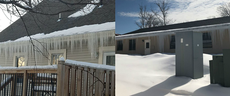 Ice Dams vs Roofs